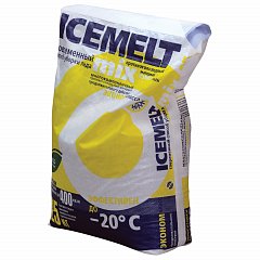 Реагент антигололедный 25 кг, ICEMELT Mix, до -20С, хлористый натрий, мешок фото