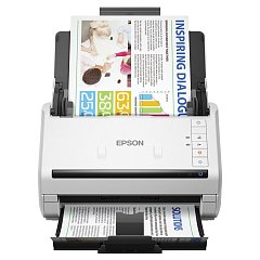 Сканер потоковый EPSON WorkForce DS-530II А4, 35 стр./мин, 1200x1200, ДАПД, B11B261401 фото