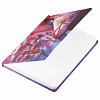 Скетчбук, белая бумага 120 г/м2, 145х203 мм, 80 л., резинка, твердый, BRAUBERG ART CLASSIC "Фламинго", 114584