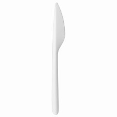 Нож одноразовый полипропиленовая 173мм белый, ПРЕМИУМ, ВЗЛП, ШК2833, 4031Б фото