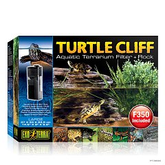 Черепашья скала Turtle-Cliff с фильтром для воды 34x21x22.5 см. PT3655 фото