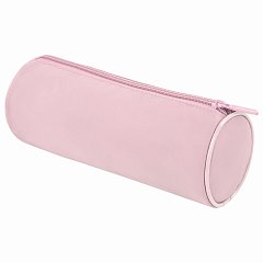 Пенал-тубус BRAUBERG, с эффектом Soft Touch, мягкий, Pastel pink, 272299 фото