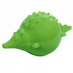 Игрушка для собак из термопласт. резины "Круглый крокодил", 135мм, Triol фото