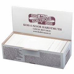 Мел белый KOH-I-NOOR (Чехия), набор 100 шт., квадратный, 11150200000 фото