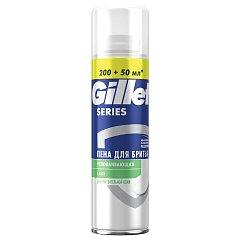 Пена для бритья 250 мл, GILLETTE (Жиллет) Series, "Для чувствительной кожи", для мужчин фото