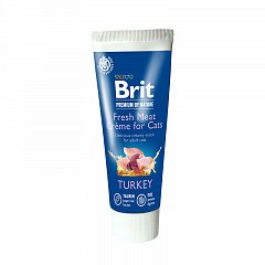 Brit premium By Nature Паста из индюшки с печенью для кошек. 75 г фото