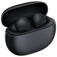Наушники с микрофоном (гарнитура) беспроводные XIAOMI Redmi Buds 4 Active, Вluetooth, черные, BHR6992GL фото