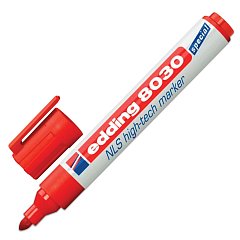 Маркер для промышленной маркировки EDDING 8030, КРАСНЫЙ, 1,5-3 мм, антикоррозионный, круглый наконечник, E-8030/2 фото