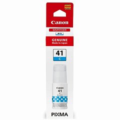 Чернила CANON (GI-41C) для G1400/G2400/G3400, голубые, 7700 стр., ОРИГИНАЛЬНЫЕ, 4543C001 фото