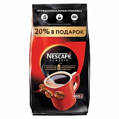 Кофе растворимый NESCAFE "Classic", 900 г, мягкая упаковка, 12397458 фото
