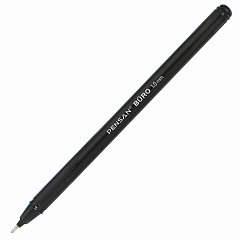 Ручка шариковая масляная PENSAN "Buro", ЧЕРНАЯ, игольчатый узел 1 мм, линия письма 0,8 мм, 2270 фото