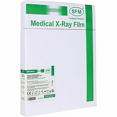 Рентгеновская пленка зеленочувствительная, SFM X-Ray GF, КОМПЛЕКТ 100 л., 24х30 см, 629099 фото