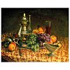 Картина по номерам 40х50 см, ОСТРОВ СОКРОВИЩ "Натюрморт с виноградом", на подрамнике, акрил, кисти, 662896