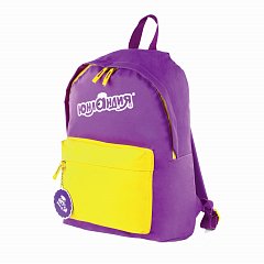 Рюкзак ЮНЛАНДИЯ с брелоком, универсальный, фиолетовый, 44х30х14 см, 227955 фото