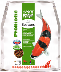 Сера Корм для прудовых рыб Koi All Seasons Probiotic 5 кг. фото