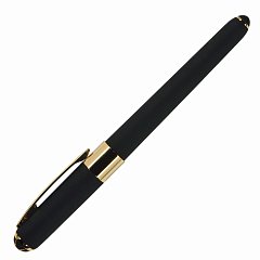 Ручка шариковая BRUNO VISCONTI MONACO, черный корпус, узел 0,5 мм, линия письма 0,3 мм, синяя, 20-0125/01 фото