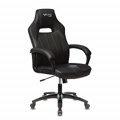 Кресло компьютерное Zombie VIKING 2 AERO, экокожа/ткань, черное, 1180816 фото