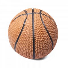 Игрушка для собак из винила "Мяч баскетбольный", d70мм, Triol фото