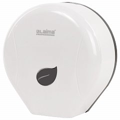 Диспенсер для туалетной бумаги LAIMA PROFESSIONAL ECO (Система T2), малый, белый, ABS-пластик, 606545 фото
