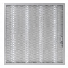 Светильник светодиодный с драйвером, холодный белый, АРМСТРОНГ SONNEN ЭКО, 6500 K, 595х595х19 мм, 36 Вт, прозрачный, 237153 фото