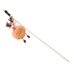 Игрушка-дразнилка для кошек "Пушистый олененок", 100/400мм, серия NEW YEAR, Triol фото
