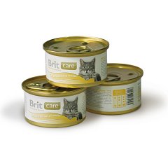 Консервы суперпремиум класса для кошек BRIT Care Куриная грудка и сыр фото