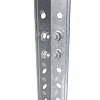 Стеллаж металлический ПРАКТИК "ES" облегченный (1450х750х300 мм), 4 полки, оцинкованная сталь, S24099033458