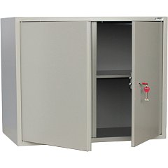 Шкаф металлический для документов (антресоль) BRABIX "KBS-09", 700х880х390 мм, 30 кг, сварной, 291158 фото