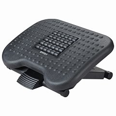 Подставка для ног BRABIX "Ultra 2" 44х34 см, массажер, регулировка высоты и угла наклона, 533037 фото