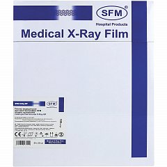 Рентгеновская пленка синечувствительная, SFM X-Ray BF, КОМПЛЕКТ 100 л., 24х30 см, 629033 фото