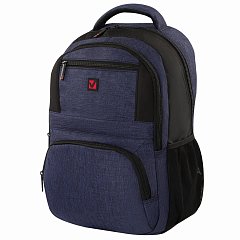 Рюкзак BRAUBERG "URBAN" универсальный, с отделением для ноутбука, Dallas, темно-синий, 45х29х15 см, 228866 фото