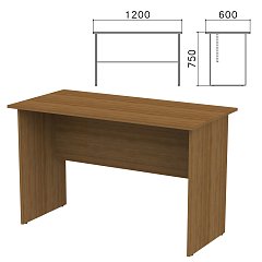 Стол письменный "Канц", 1200х600х750 мм, цвет орех пирамидальный, СК22.9 фото