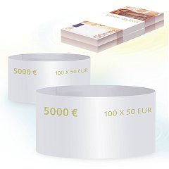 Бандероли кольцевые, комплект 500 шт., номинал 50 евро фото