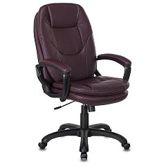 Кресло офисное BRABIX PREMIUM "Trend EX-568", экокожа, коричневое, 532101 фото
