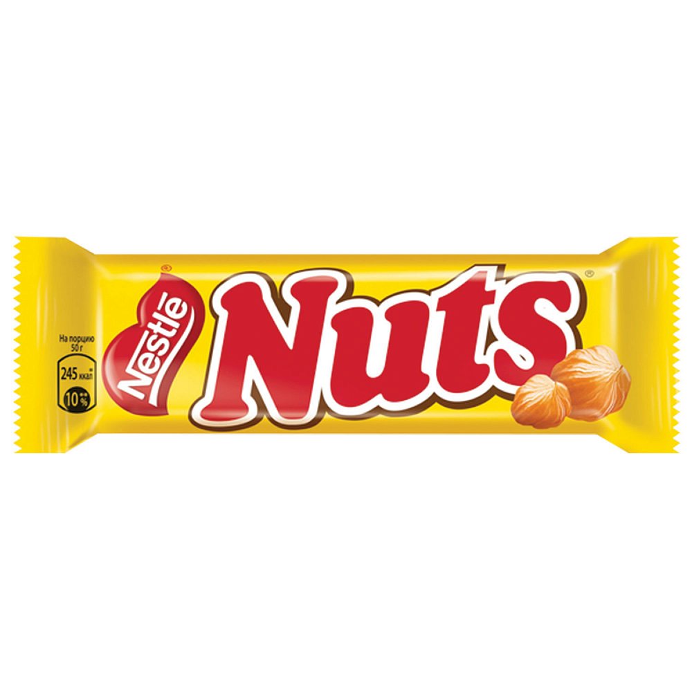 Шоколадный батончик Nuts 50 гр