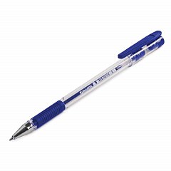 Ручка шариковая с грипом BRAUBERG "X-Writer", СИНЯЯ, узел 0,7 мм, линия письма 0,35 мм, 142403 фото