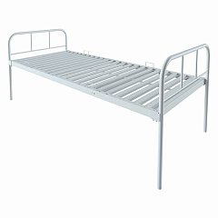 Кровать медицинская HILFE "MB100" 840х2084х906 мм, ложе реечное, цвет белый, S26599100903 фото