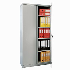 Шкаф металлический офисный ПРАКТИК "M-18", 1830х915х370 мм, 43 кг, разборный, S20499398002 фото