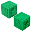Тактильные кубики сенсорные игрушки развивающие с функцией сортера ЭКО 10 штук, ЮНЛАН, 664703