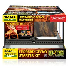 Террариумный набор начинающего владельца эублефара Leopard Gecko Starter Kit 45х45х30, H2 фото