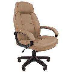 Кресло офисное BRABIX "Formula EX-537", экокожа, песочное, 531390 фото