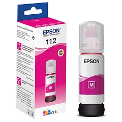 Чернила EPSON 112 (C13T06C34A) для СНПЧ EPSON L11160 /L15150 /L15160 /L6550/L6570, пурпурные, ОРИГИНАЛЬНЫЕ фото