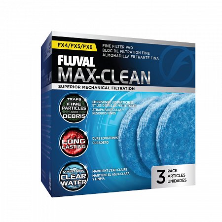 Губка для мех. очистки для фильтров Fluval FX4/FX5/FX6 (мелкопористая) 3 шт. A248 фото