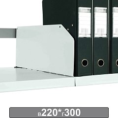 Разделитель к металлическому стеллажу, 300х220 мм, КОМПЛЕКТ 20 шт., К24199510303 фото