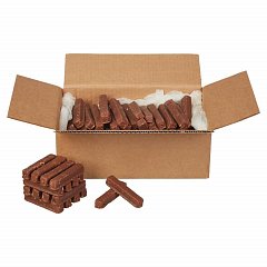 Вафли ЯШКИНО в карамели, глазированные, с начинкой из натурального какао, 2 кг, коробка, ЯВ240 фото