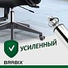Газлифт BRABIX A-100 короткий, ХРОМ, длина в открытом виде 346 мм, d50 мм, класс 2, 532004