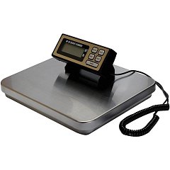 Весы напольные MERTECH M-ER 333BF-150.50/100 LCD (0,4-150 кг), дискретность 50 г, платформа 355x405 мм, переносной дисплей, 3082 фото