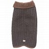ДоГГон СМАРТ Вязаная нано куртка Nano Knit Sweater, размер 14", коричневый, NEW