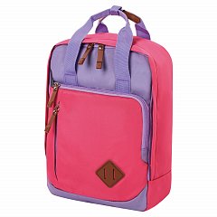 Рюкзак BRAUBERG FRIENDLY молодежный, розово-сиреневый, 37х26х13 см, 270092 фото