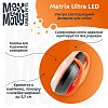 Фонарик на ошейник/шлейку/поводок для собак Matrix Ultra LED, оранжевый
